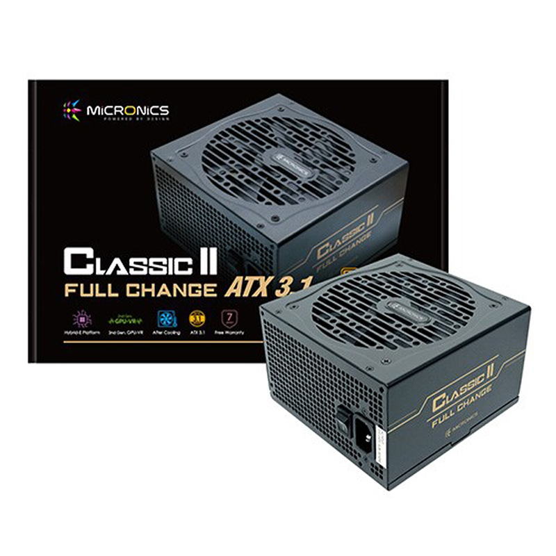 마이크로닉스 Classic II 풀체인지 600W 80PLUS 230V EU 파워서플라이 버젼 ATX3.1 68,000원