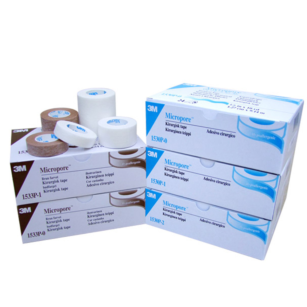 3M 종이반창고 모음(1530, 1533, 1527, 1538) 살색백색 마이크로포 의료용테이프, 24개입, 24개 11,900원