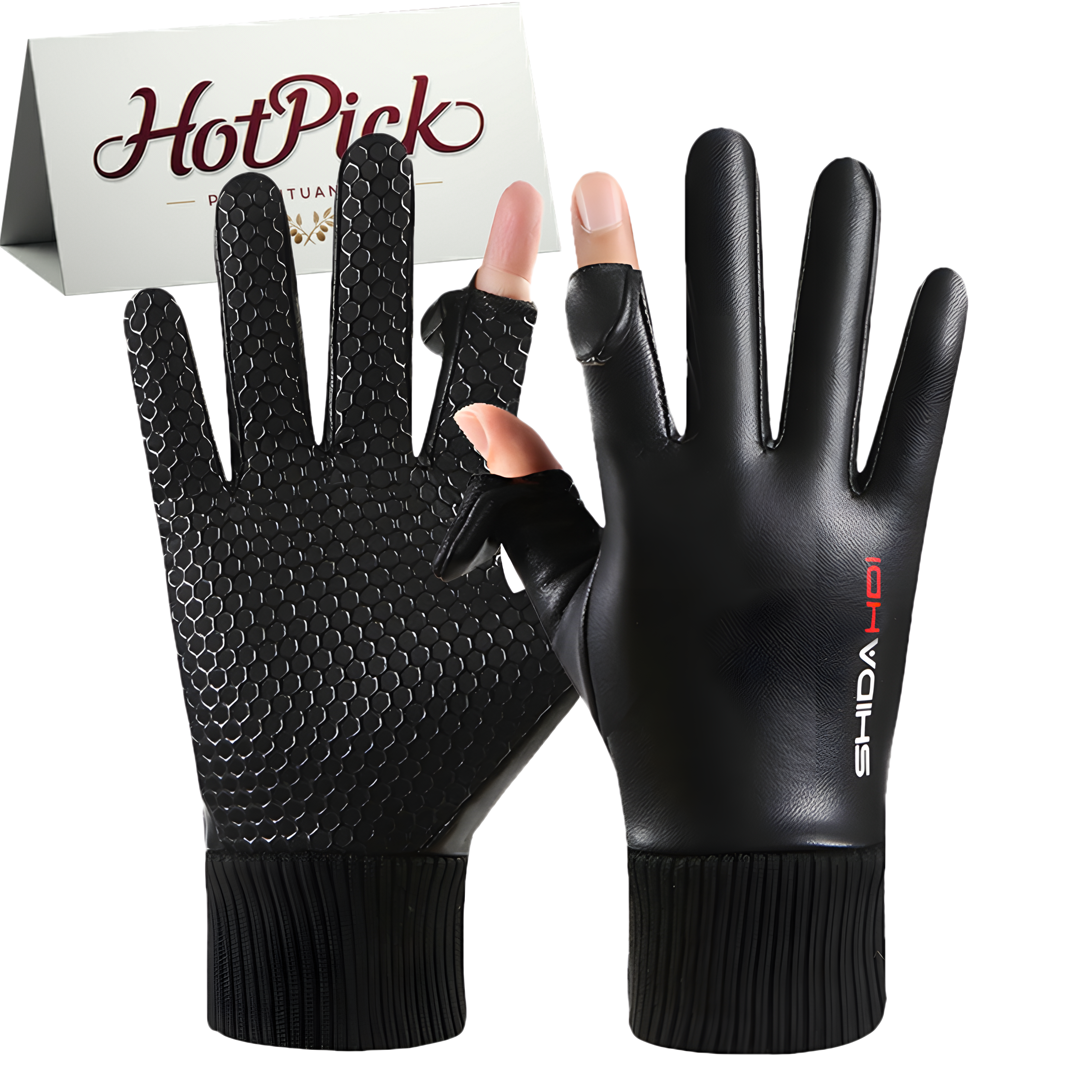 HotPick 방한 기모 오토바이 혹한기 겨울 스마트폰터치 장갑 12,900원