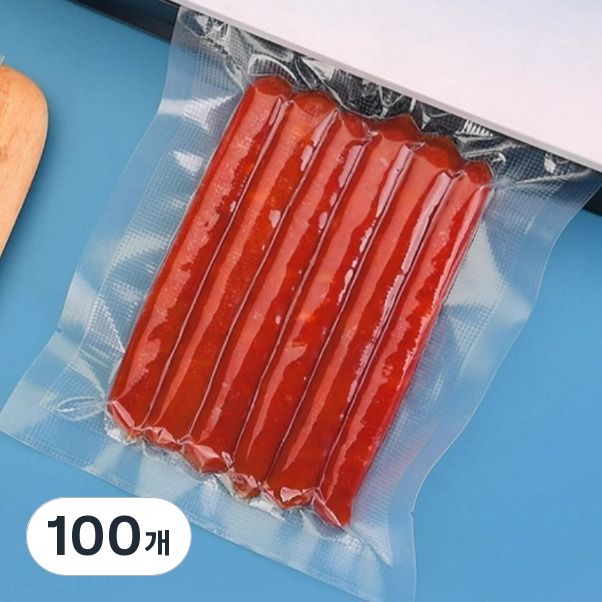 조니프리 진공포장 비닐백 소 17cm x 25 cm, 소(S), 100개, 1개입 13,980원