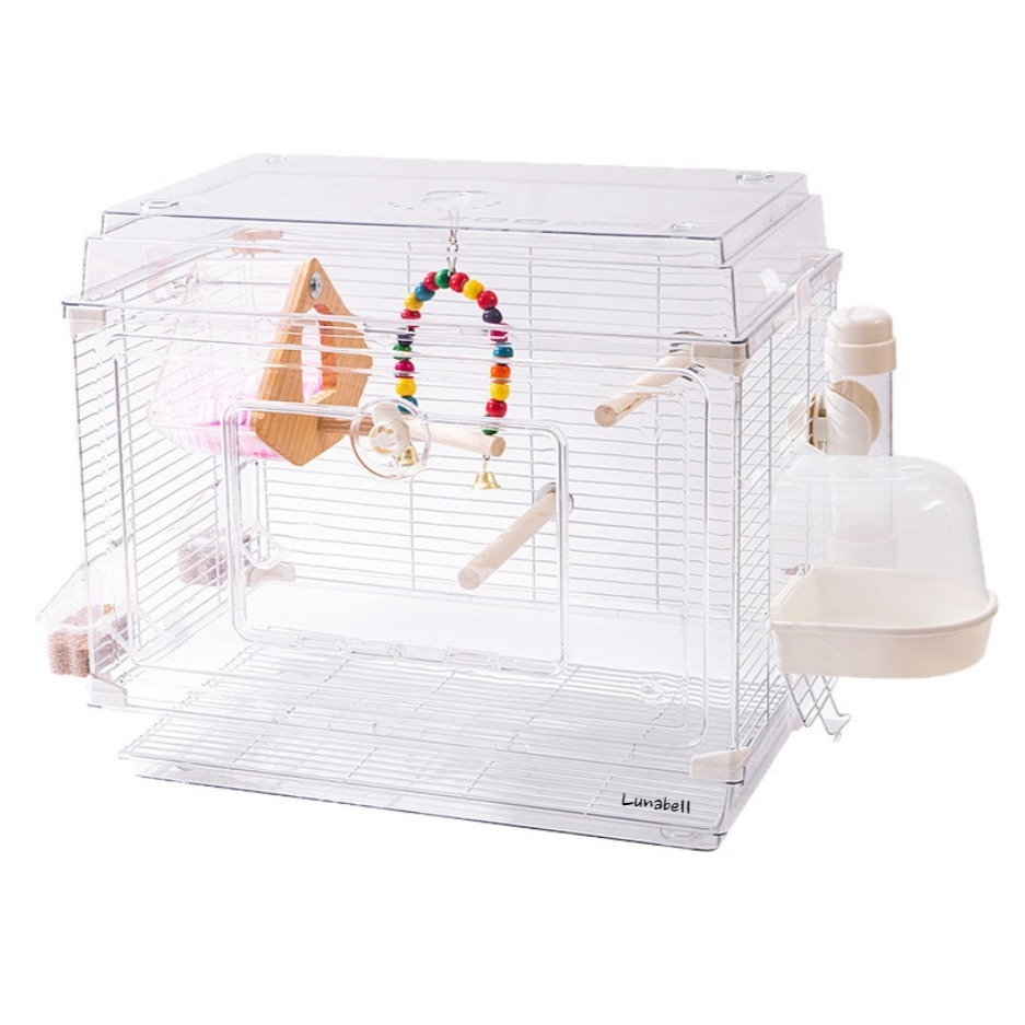 루나벨 새 올투명 아크릴 케이지, 투명한, 1개 49,200원