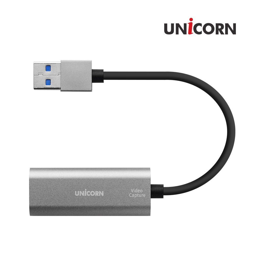 유니콘 VC-100A 4K 60Hz USB3.0 HDMI 비디오캡쳐보드 영상녹화 스트리밍캡쳐, 상세페이지 참조 17,900원