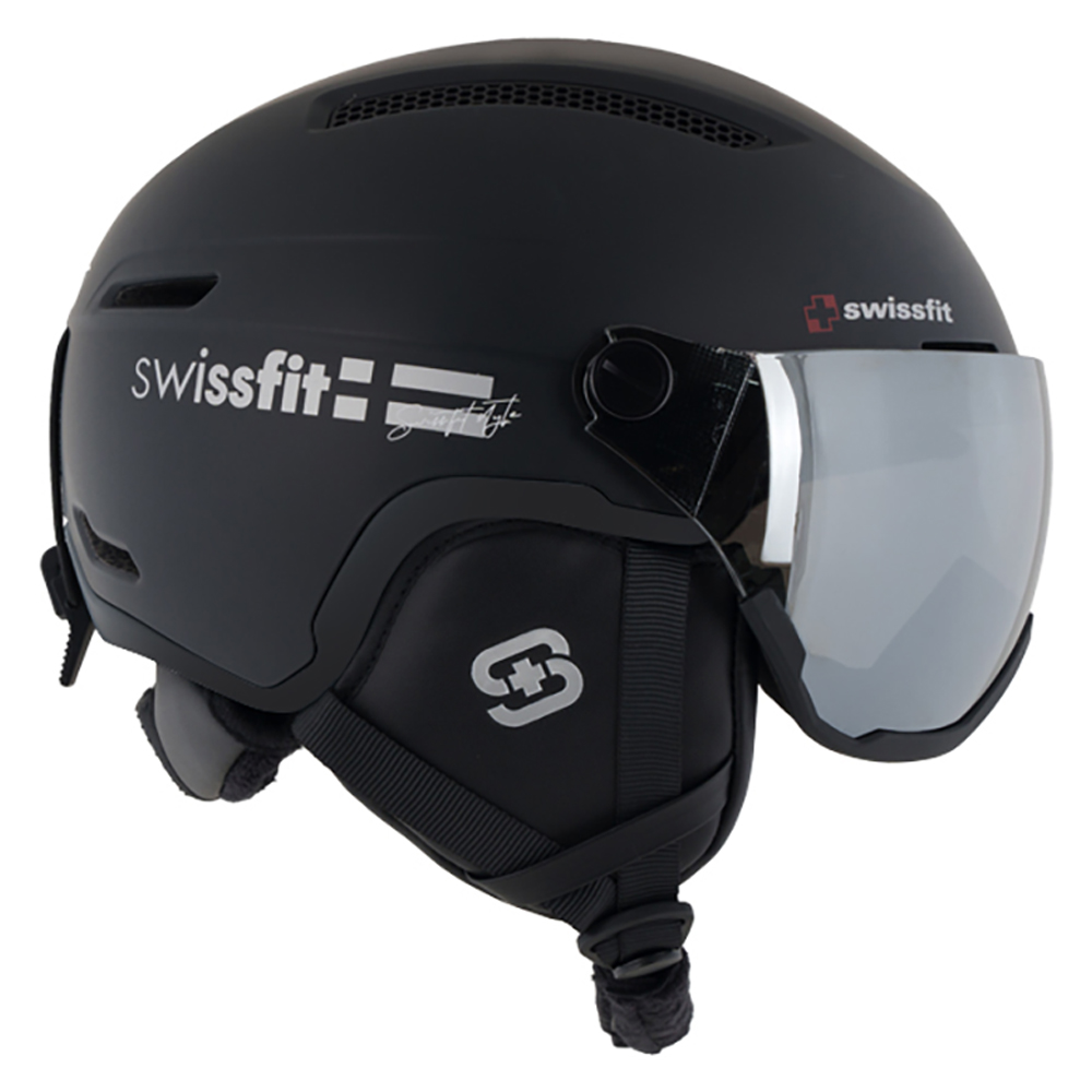 스위스핏 라피네 스키 스노우 고글 일체형 바이저헬멧 89,000원