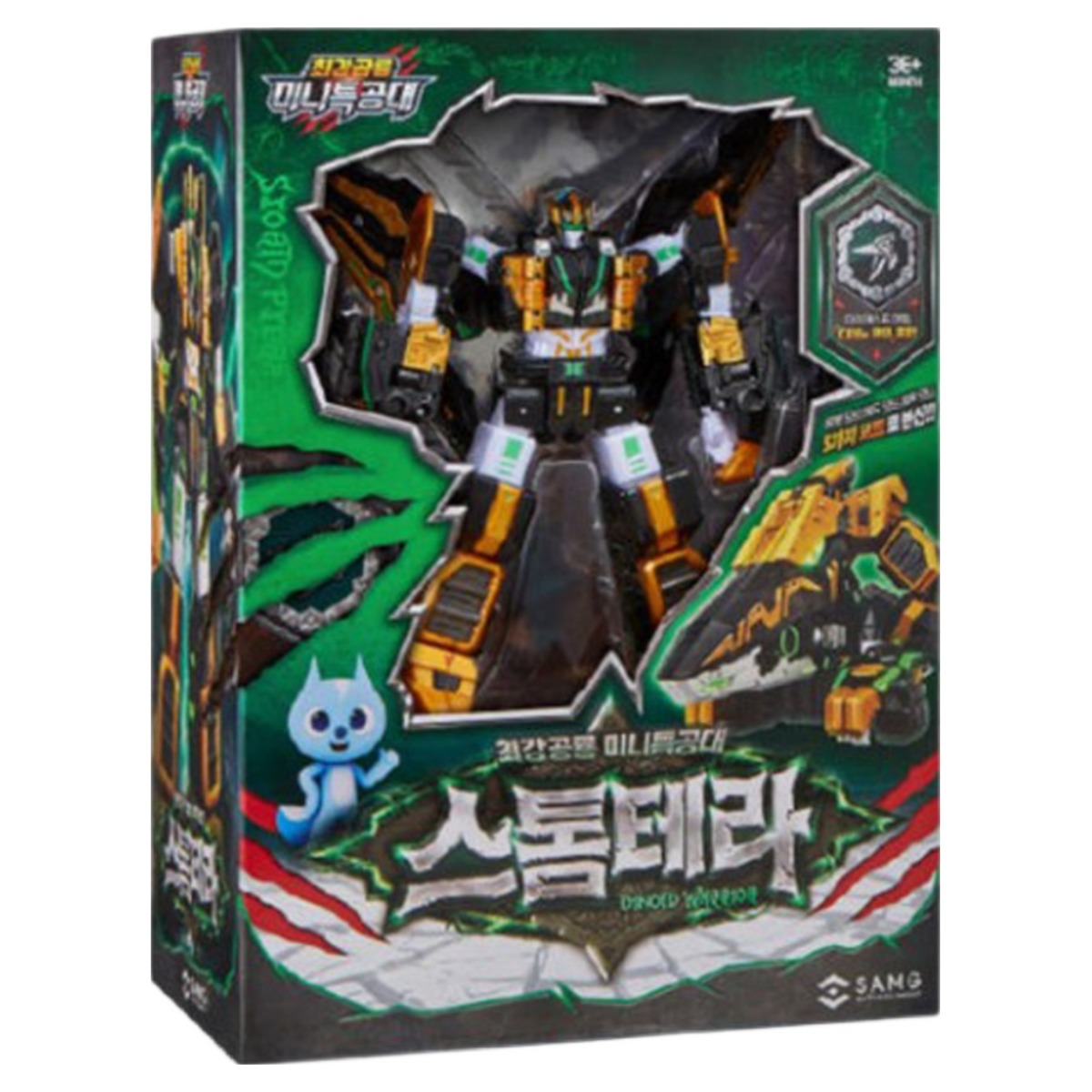 미니특공대 최강공룡 스톰테라 합체 변신 로봇 /사은품 캐릭터 스티커 1장 증정, 1개, 엘로우외 46,400원