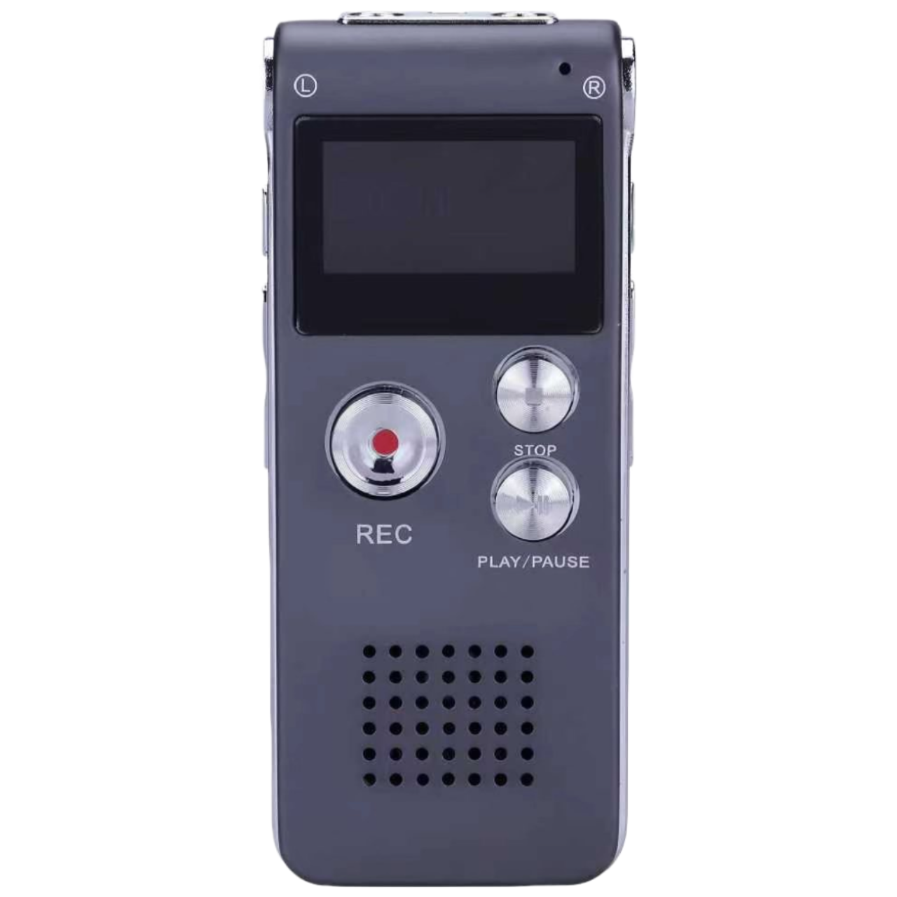 HOMIE 초소형 레코더, 휴대용 고음질 레코더, 디지털레코더, 고성능 스마트대화면 8G 레코더로 장시간 사용, 그레이, N28 33,800원