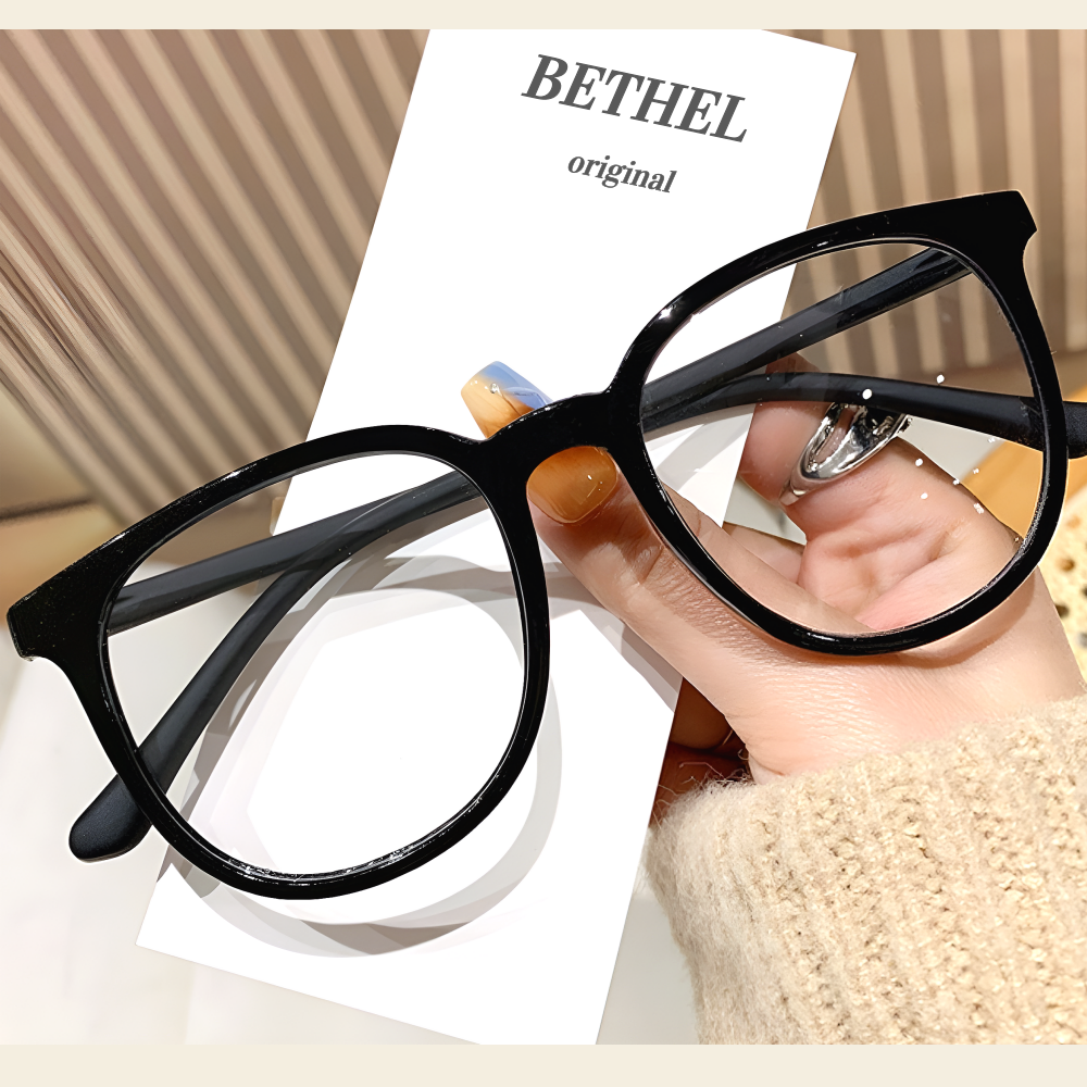 BETHEL 블루라이트 차단안경 뿔테 세미 오버사이즈 안경 14,920원