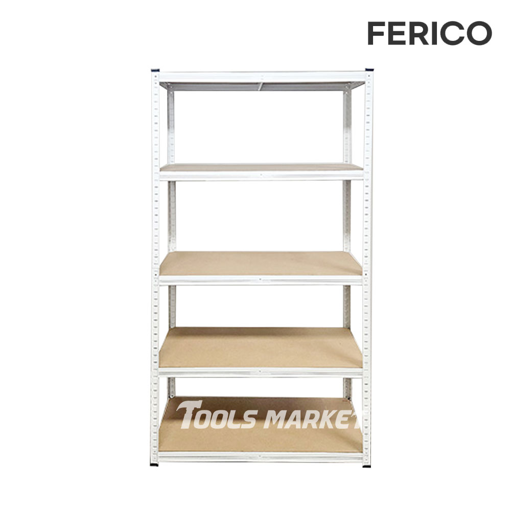 페리코 무볼트랙 철제선반 5단 스피드랙 멀티수납장 간식선반 조립형 62,700원