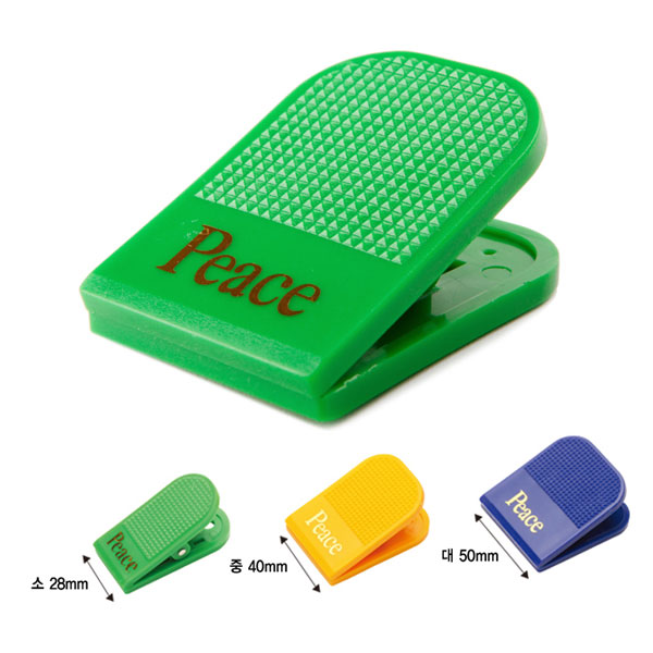 평화 플라스틱 집게 칼라지협 중 40mm 1개, 1개, 1개입, 중간 860원