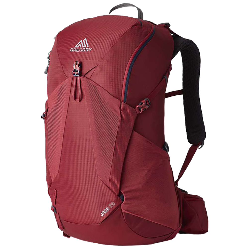 그레고리 제이드 28 백팩 여성용 등산 트레킹 배낭 (레인커버 증정), RUBY RED 265,740원