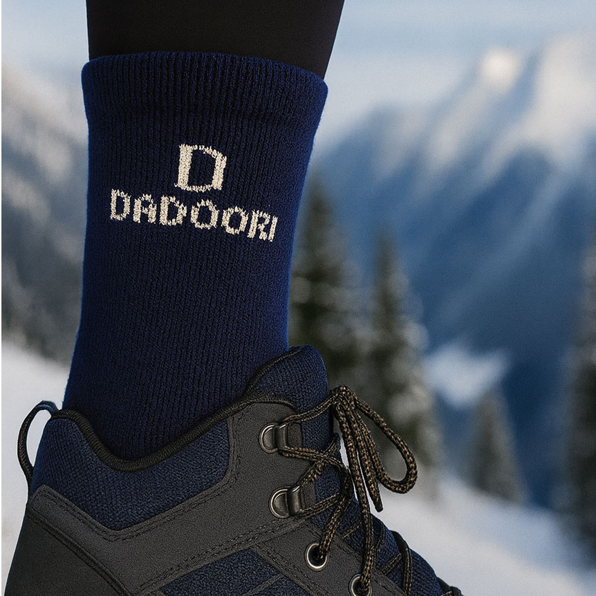 다두리 국산 메리노 울 장목 남여공용 등산양말, 1개, 네이비, 현재가 12,500원