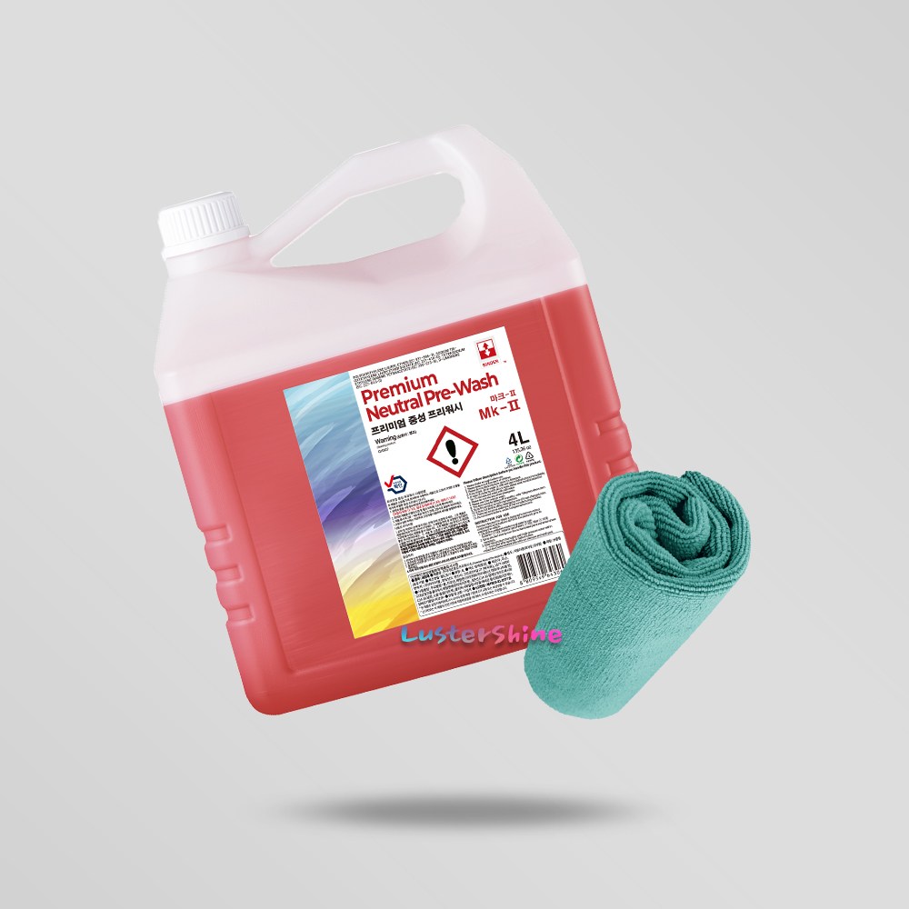 바인더 중성 프리워시 4L 자동차 스노우폼 세차 APC 폼 고농축 세정제 세제 4종 세트 30,000원