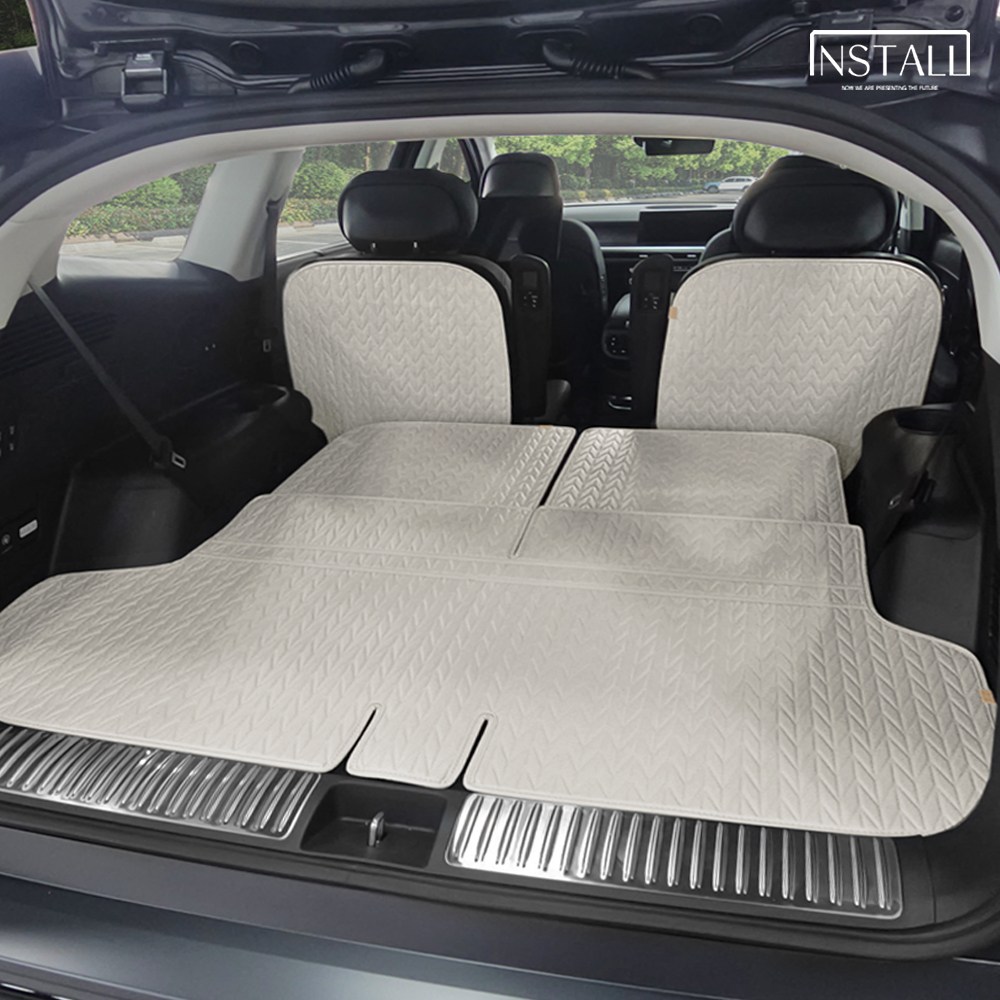 아이오닉9 (2025) 리노 가죽 트렁크매트, 코튼베이지, 6인승 79,000원