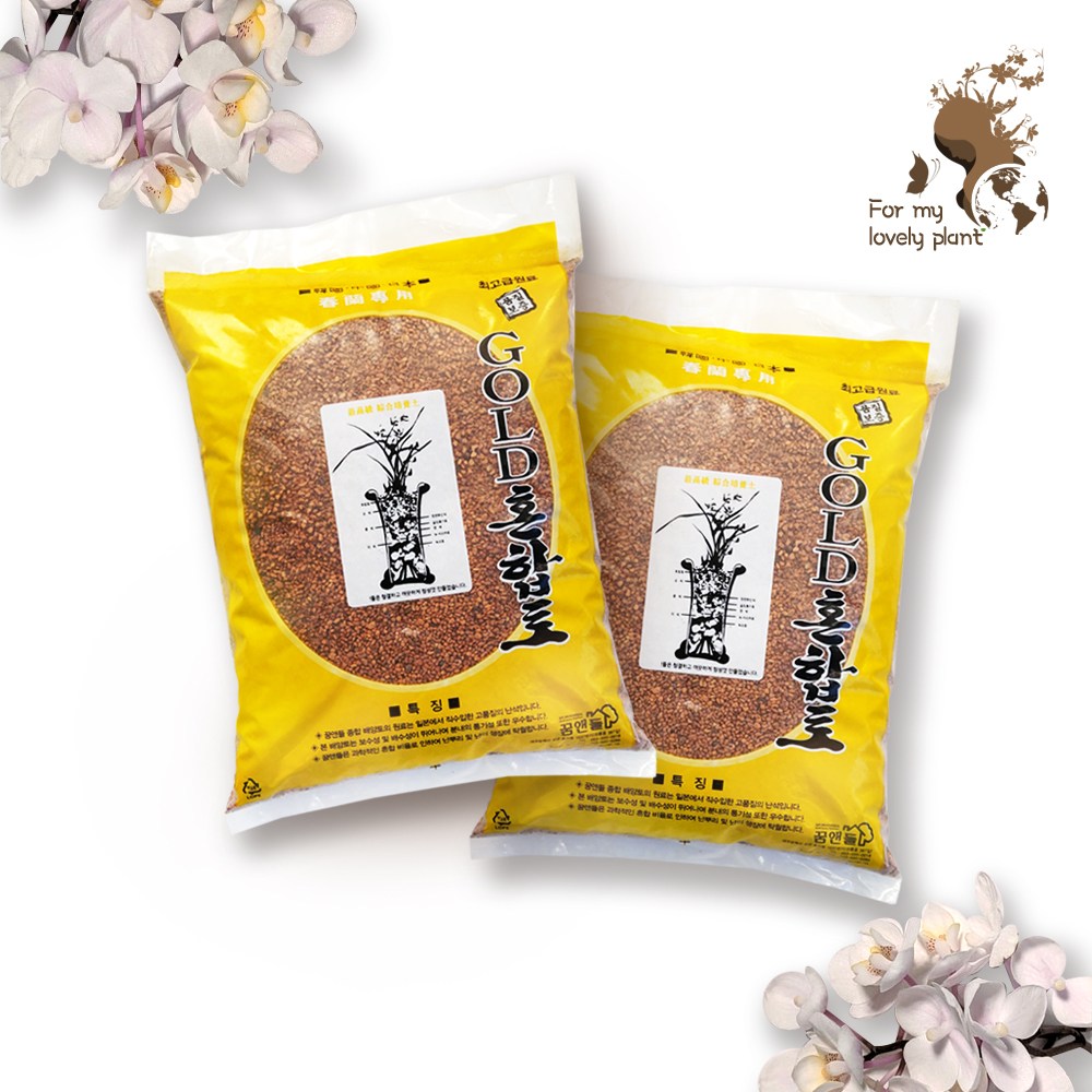 거목산업사 골드혼합토 소성토 3L 난석 화장토 난초 춘란 분갈이 8,500원