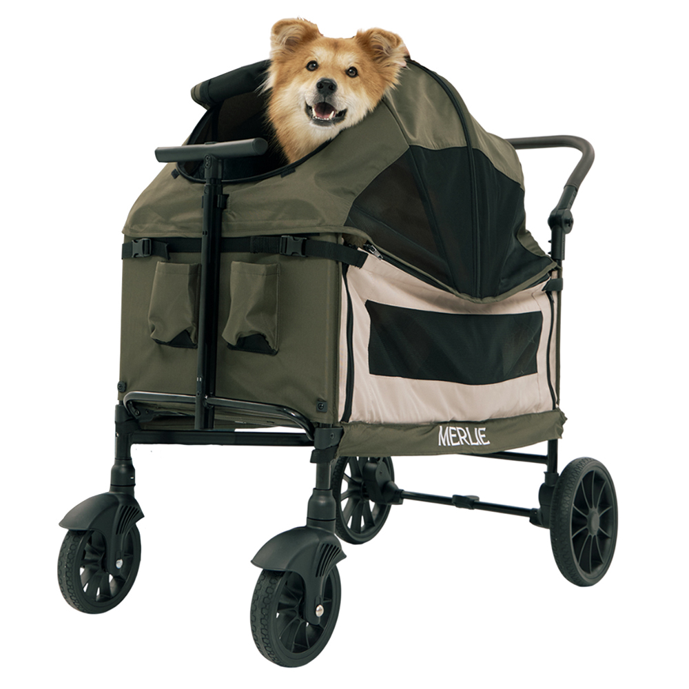 멀리 강아지 웨건형 오토폴딩 유모차 MW6 279,000원