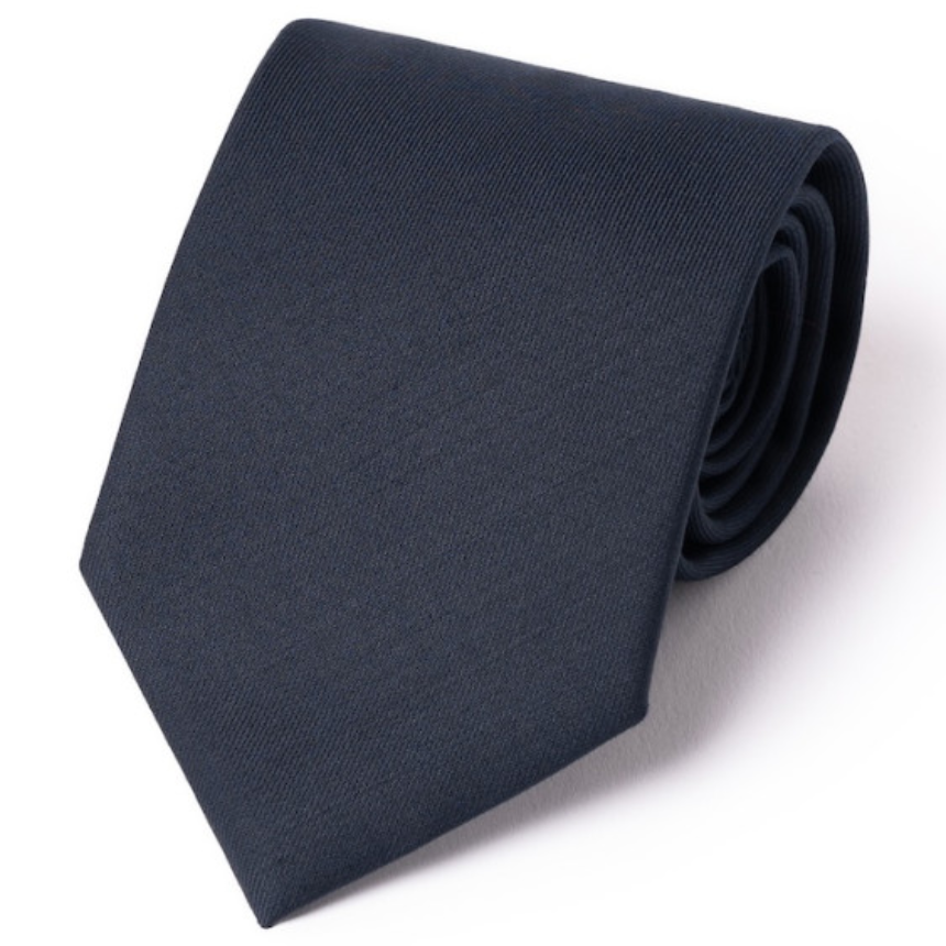 타이팩토리 다크 네이비 솔리드 포시즌 프리미엄 울 넥타이, 현재가 42,400원