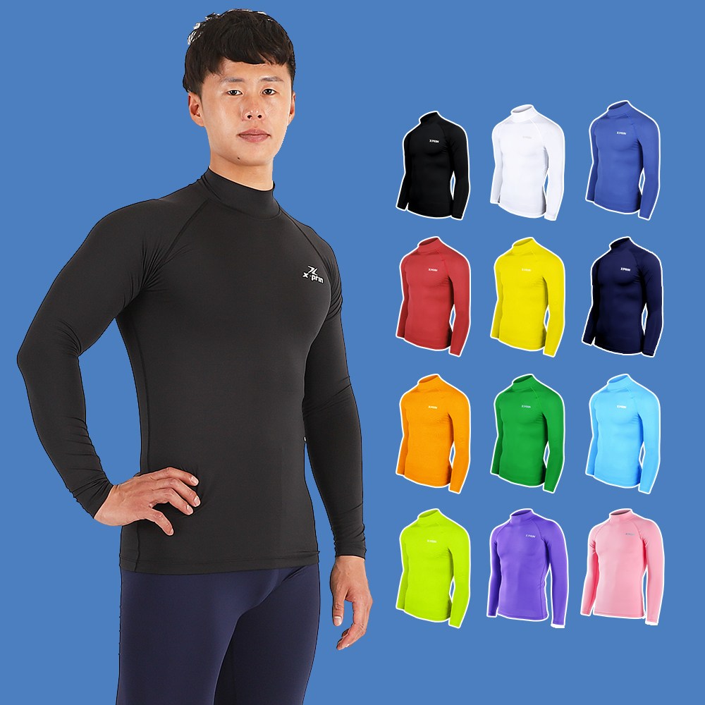 엑스프린 기능성 언더레이어 반목폴라 언더티 이너웨어 12,900원