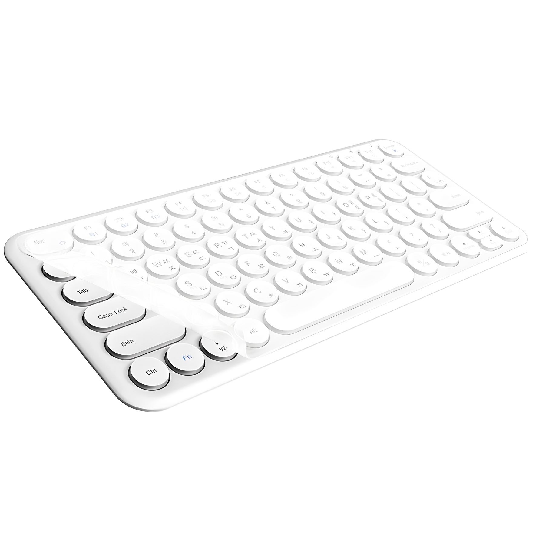 아이노트 멀티 페어링 블루투스 무선 텐키리스 키보드 + 키스킨 22,600원