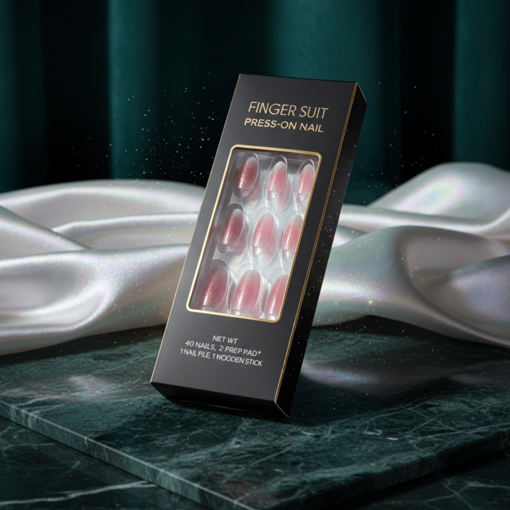 핑거수트 네일팁 간편한 셀프네일 다양한 Fingersuit Nail Tip, 1개, 27 칠리 옴브레 27,500원
