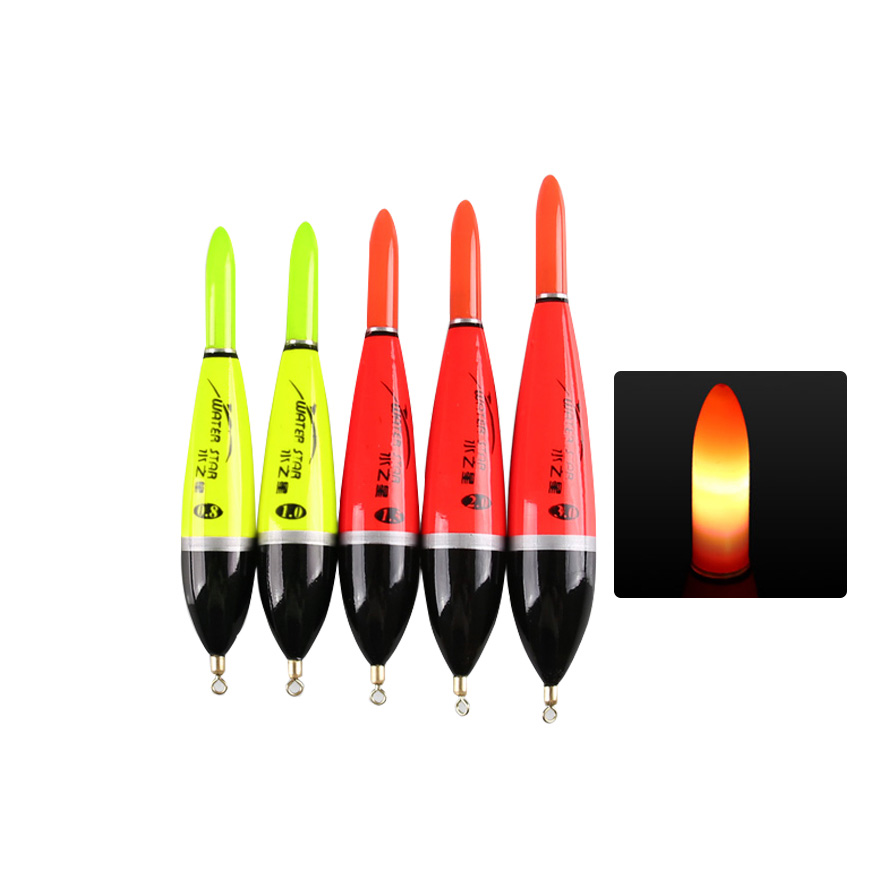 눈부셔 고추 전자막대찌 바다낚시찌 낚시용품 전자찌, 형광-3.0호, 1개 2,690원