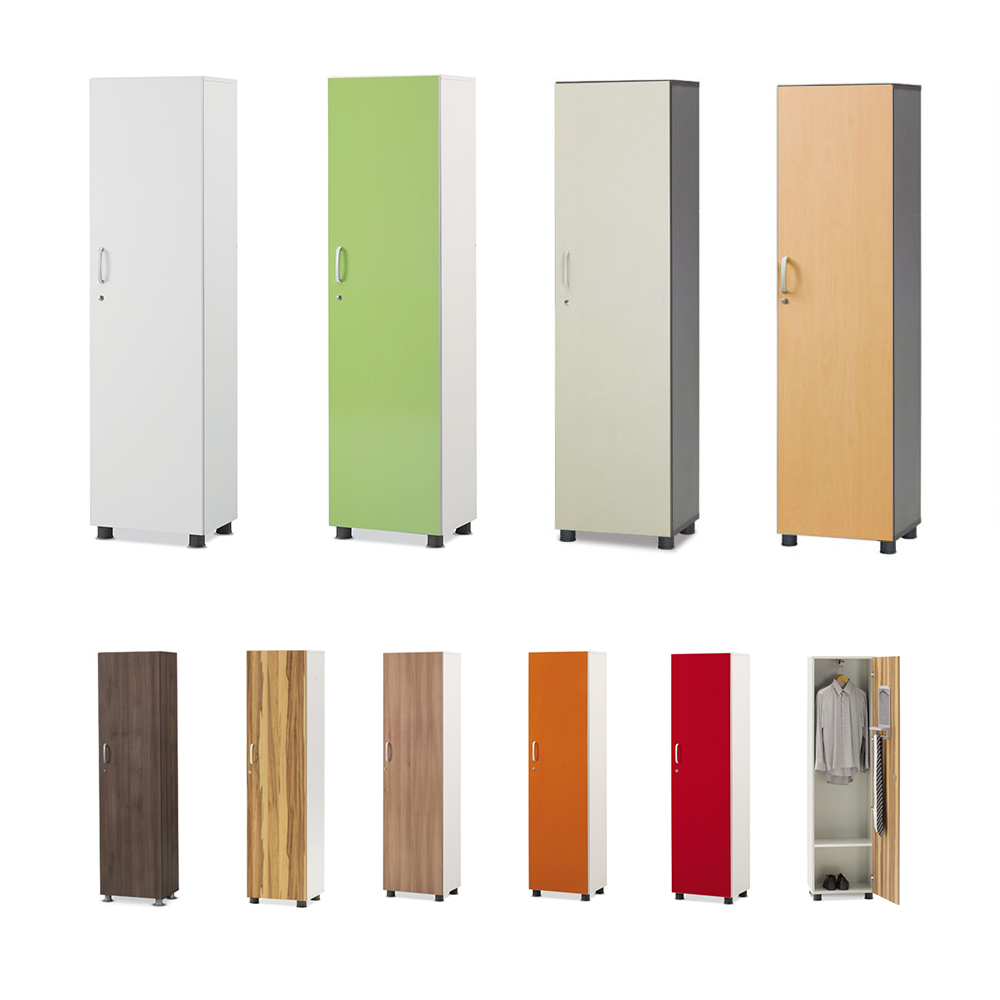 가구컴퍼스 [무료배송]TR SF 높은 사무실옷장 회사 기숙사 학교 개인락카 1인 캐비넷 업소용 중역용, 레드 182,200원