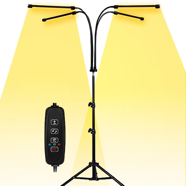 스탠드형 4구 자바라타입 식물등 식물LED 다육 성장 재배, 1개 51,800원