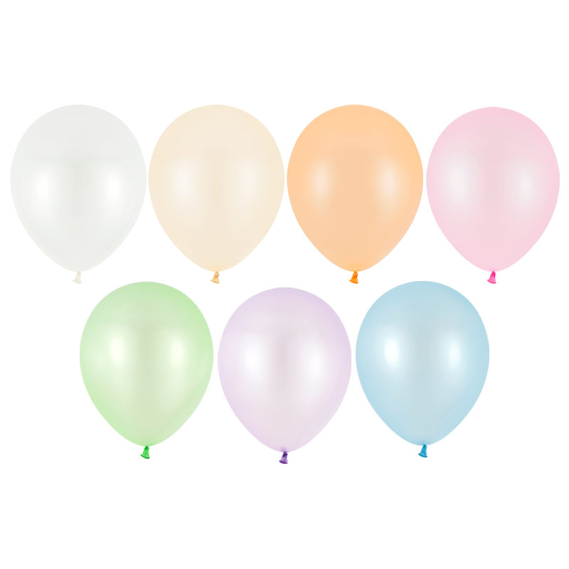 파티팡풍선 라운드 30cm 펄파스텔혼합 200입 14,800원