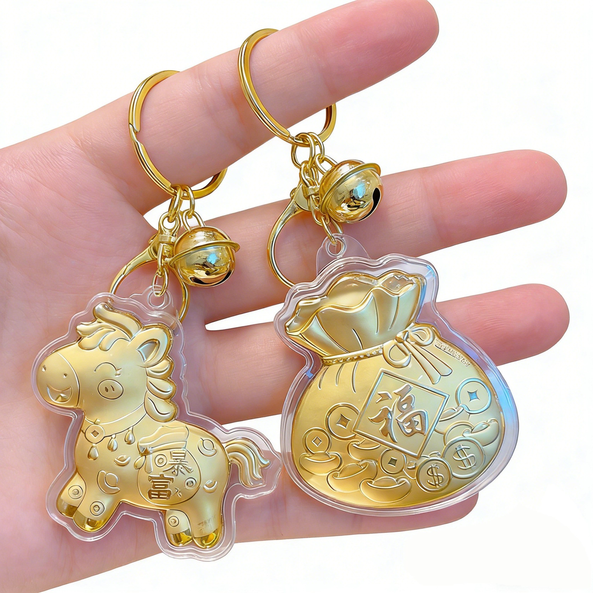 말 복주머니 세트 차량 가방 열쇠고리 9,940원