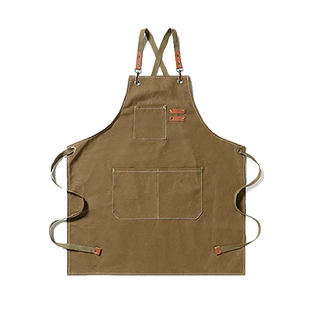 아워리빙 캔버스재질 마스터 앞치마, 3_브라운, 현재가 6,000원