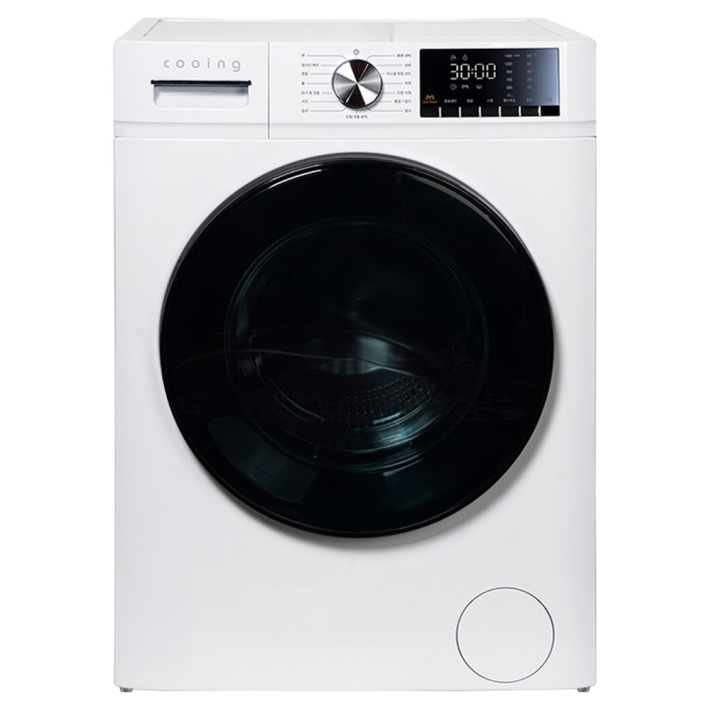 쿠잉전자 1등급 드럼세탁기 10kg 방문설치, LDW10W, 화이트 419,000원