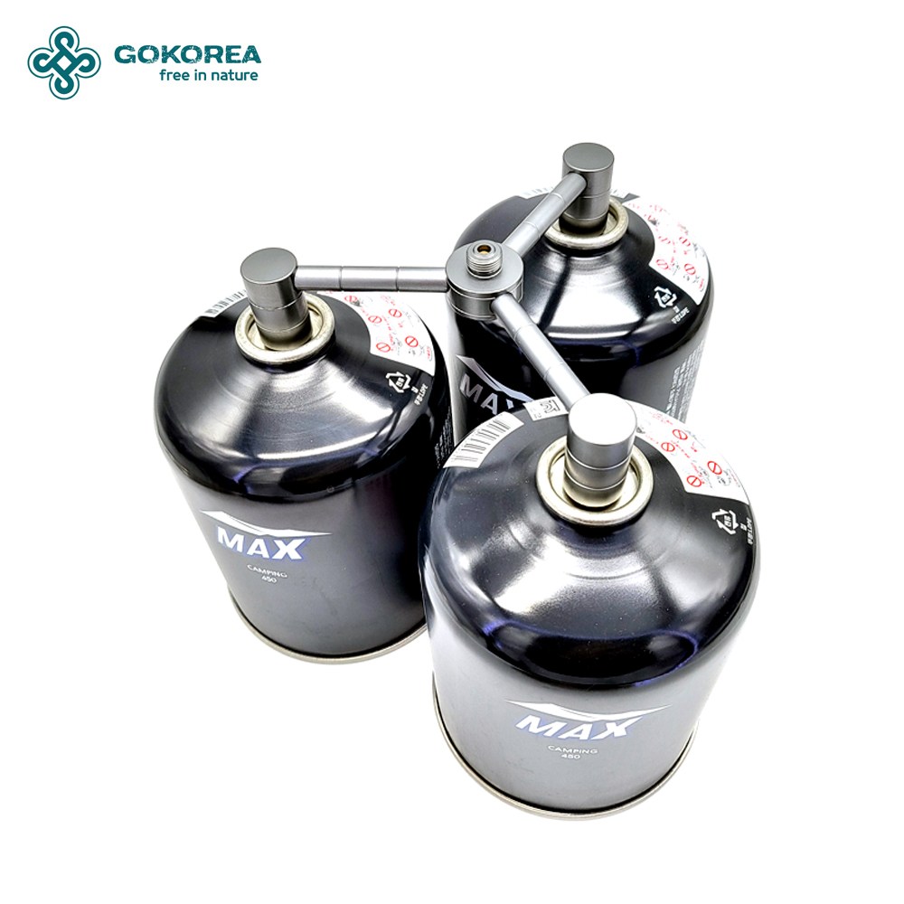 이소가스 스테이션 3구 버너 가스 연장호스 세트 이와타니팬히터 파세코 부탄가스 히터 어댑터 28,000원