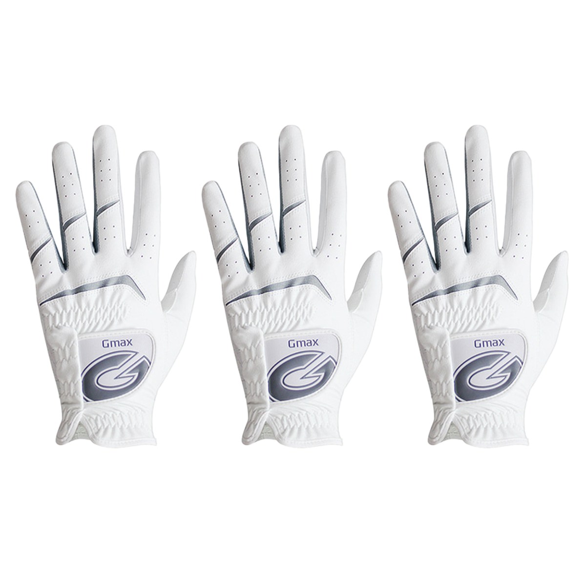 지맥스 KPGA 남성 반양피 골프장갑, 화이트, 3개 19,500원
