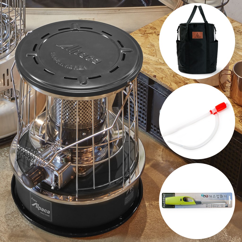 알파카 TS-77A 캠핑 스토브 히터 가방포함 심지식 석유 난로 168,000원
