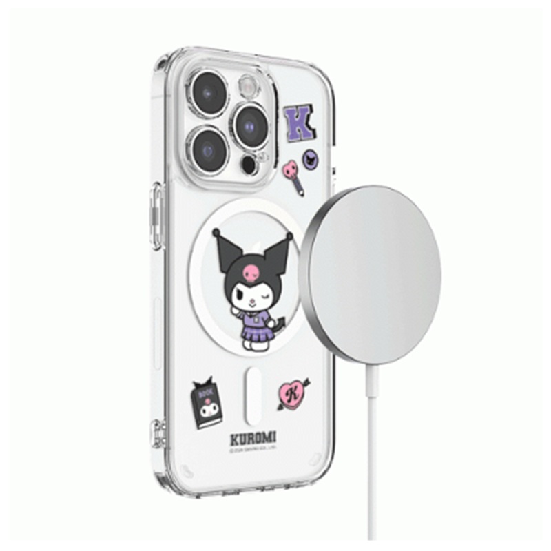 산리오 캐릭터즈 대학 투명 클리어 렌즈가드 맥세이프 폰케이스 아이폰17 갤럭시S25 39,500원
