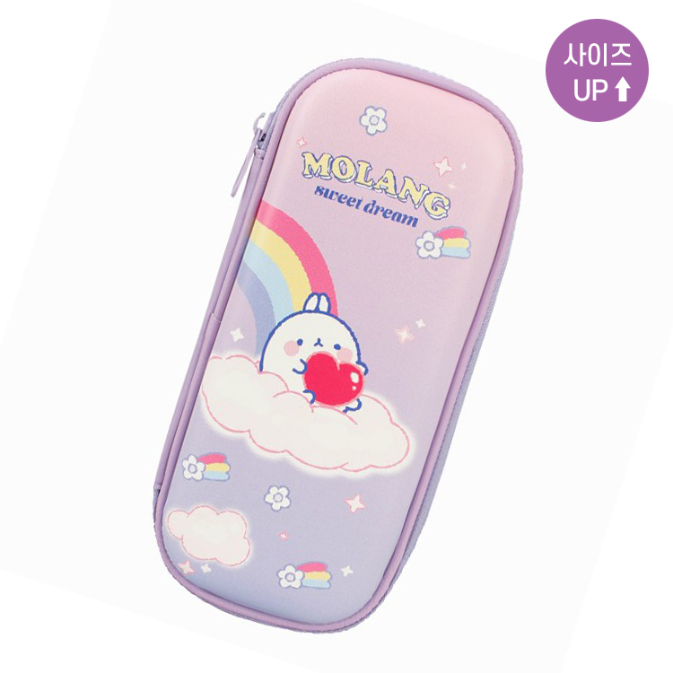 몰랑 폼폼푸린 포차코 캐릭터 귀여운 필기구 파우치 펜케이스 굿즈  EVA필통 9,500원