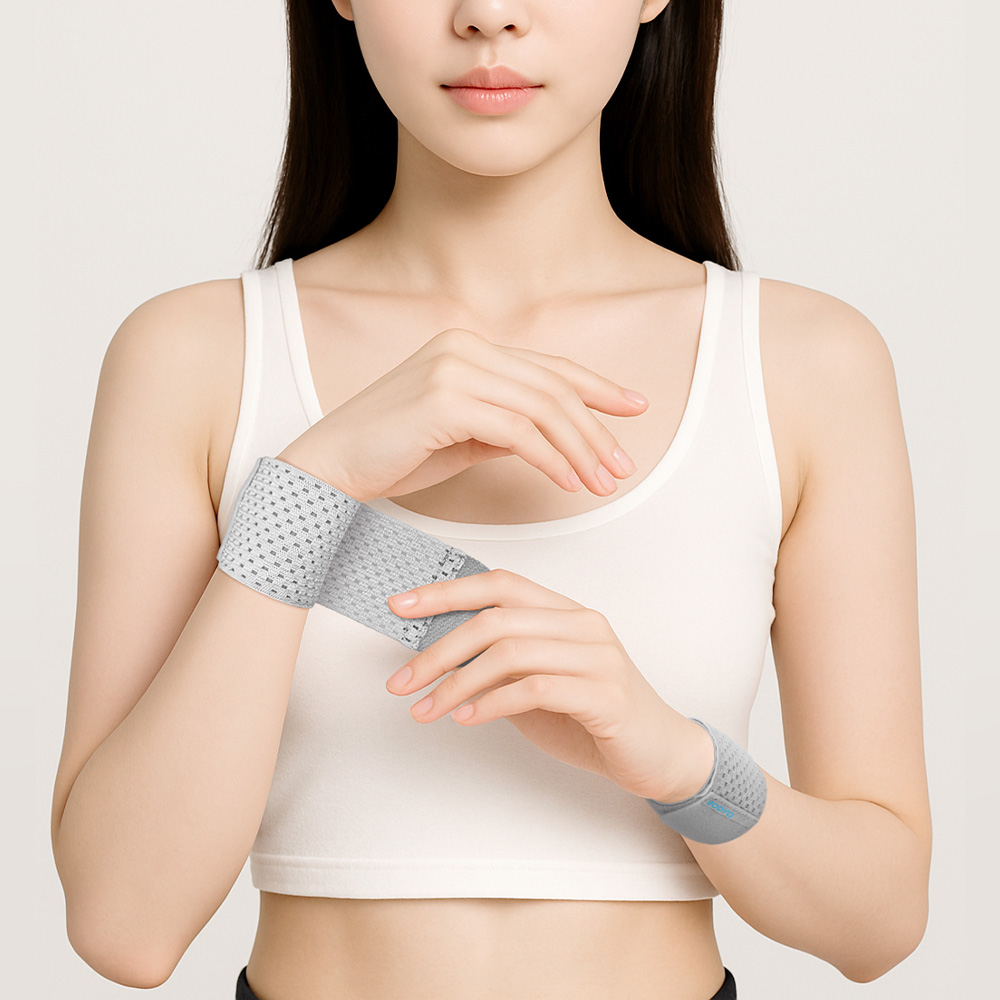 바디큐 2중 압박 밴드 초경량 헬스 손목보호대 9,900원