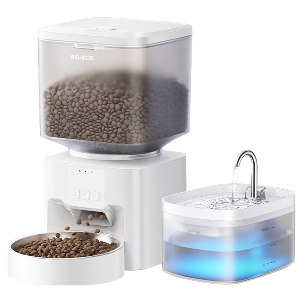 로제코 반려동물  와이파이 앱지원 자동급식기 + 급수기 세트 60,630원