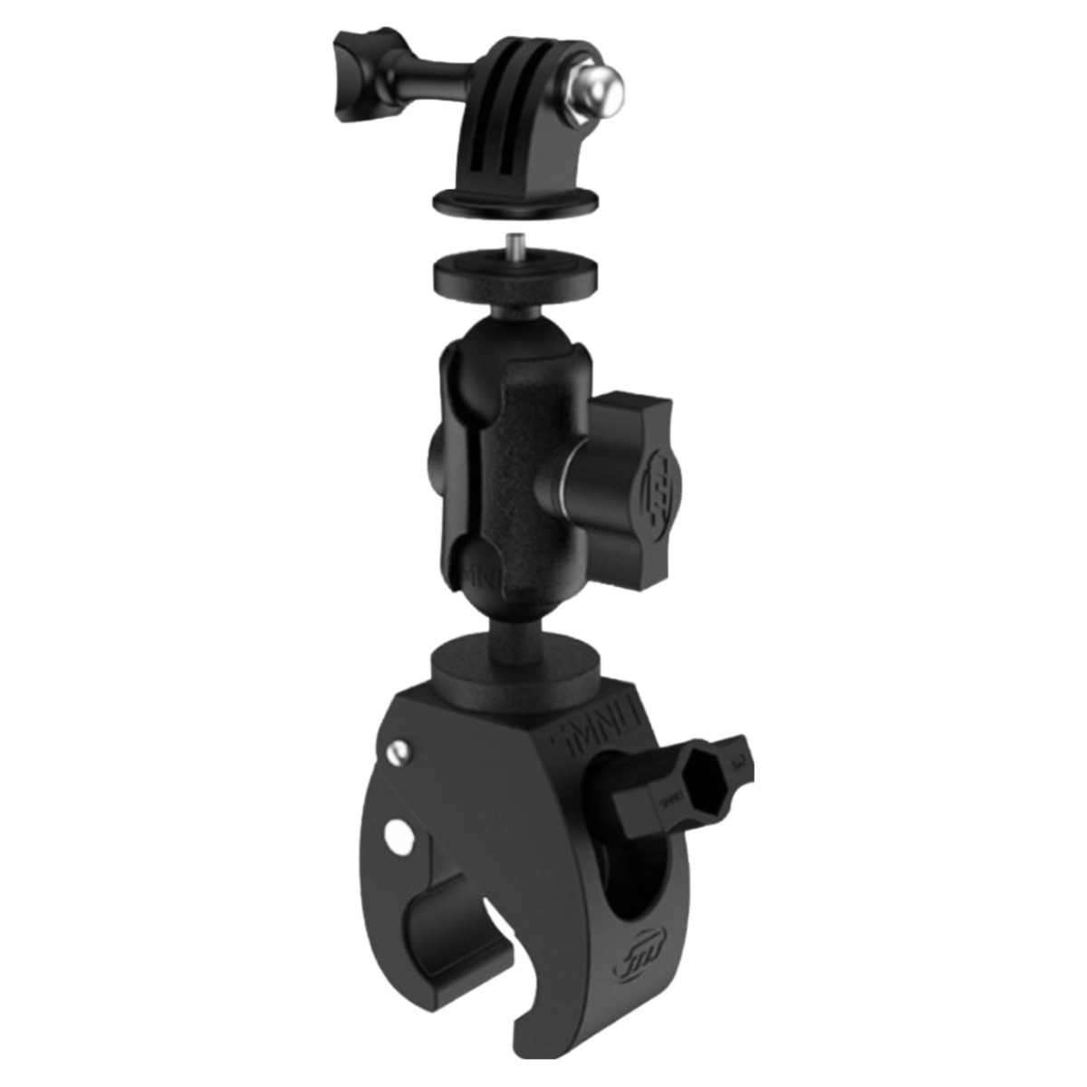 라이더굿즈 램마운트 호환 SMNU 고프로 액션캠 오토바이 백미러 사이드미러 집게 클램프 마운트 35,800원