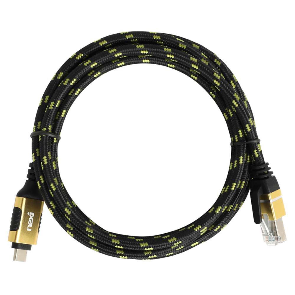 넥시 USB 3.1 타입C M to RJ45 M 기가비트 이더넷 케이블 2m NX1391, 1개, NX-UC-RJ45-020M 12,700원