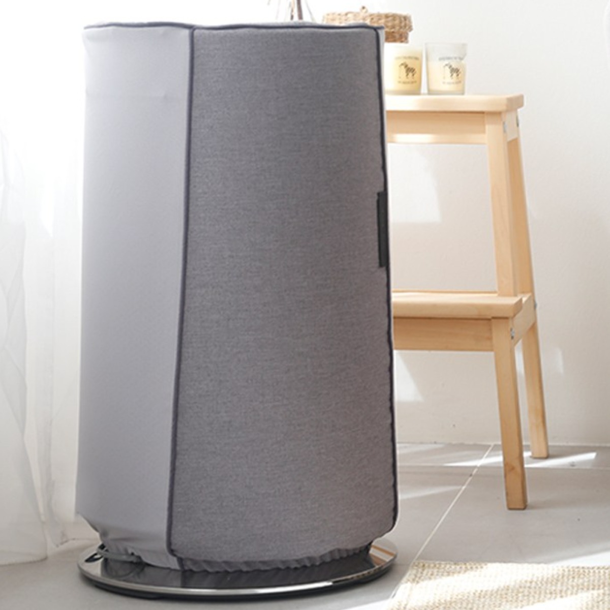 내추럴 인테리어 엘지 퓨리케어 1단 공기청정기 커버 덮개, 라이트그레이 29,800원