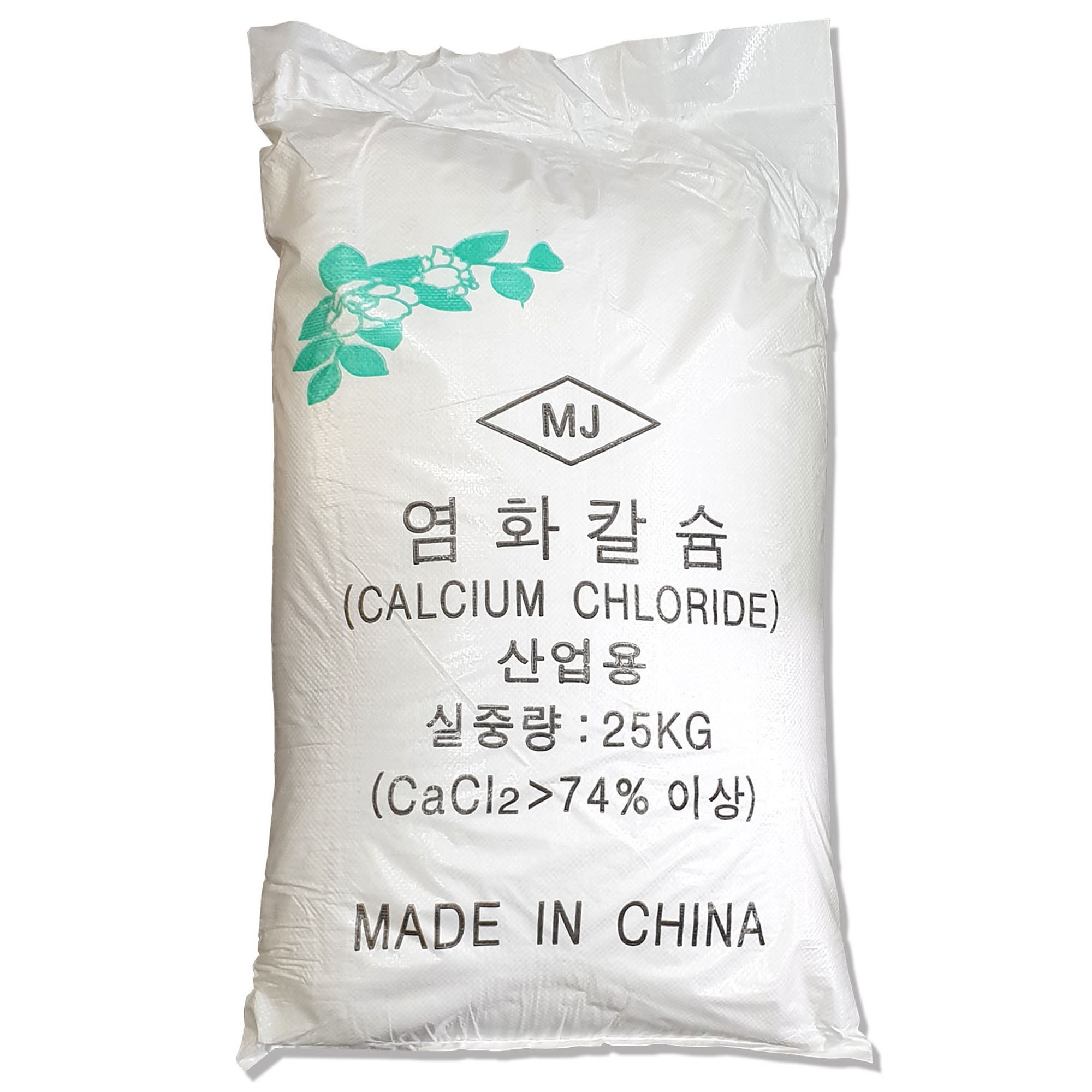 제설제 염화칼슘 25kg CaCl2 74% 수입산 중국산 336,000원