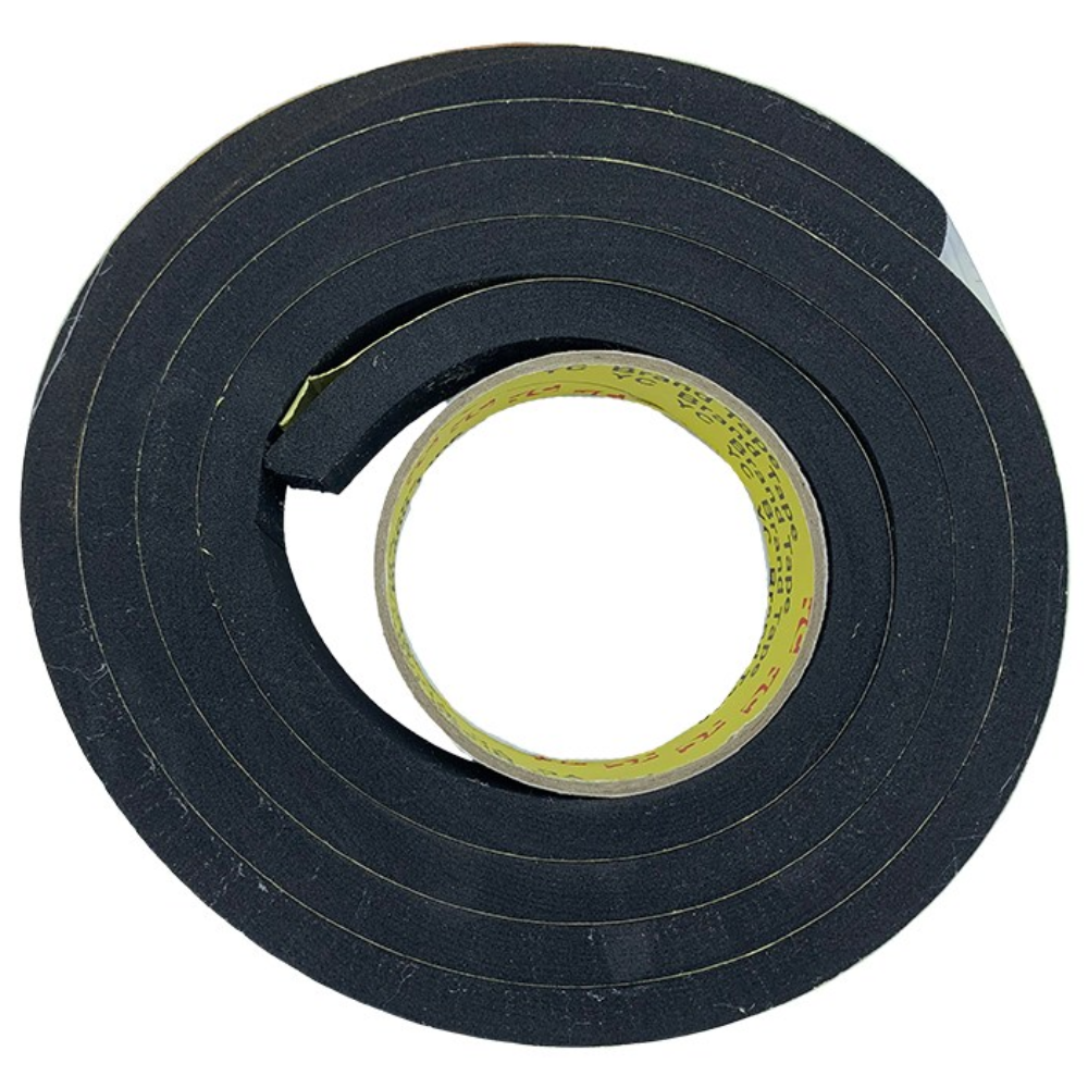 EVA 단면 흑색 스펀지테이프 폭15mmx두께10mm길이2M 8,990원