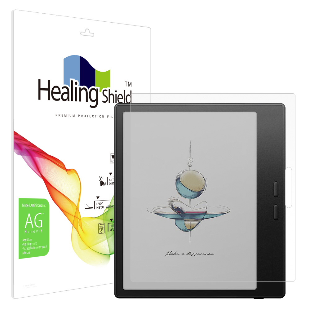 힐링쉴드 오닉스 북스 고 컬러 7 2세대 저반사 지문방지 액정보호필름, 1개 19,620원