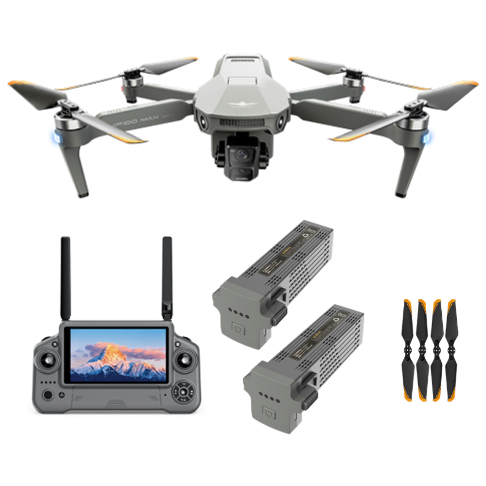 KF100 Max 고급형 항공 촬영 낚시 드론 4K 최대 20km 터치스크린(한글설명서), 1개 342,000원