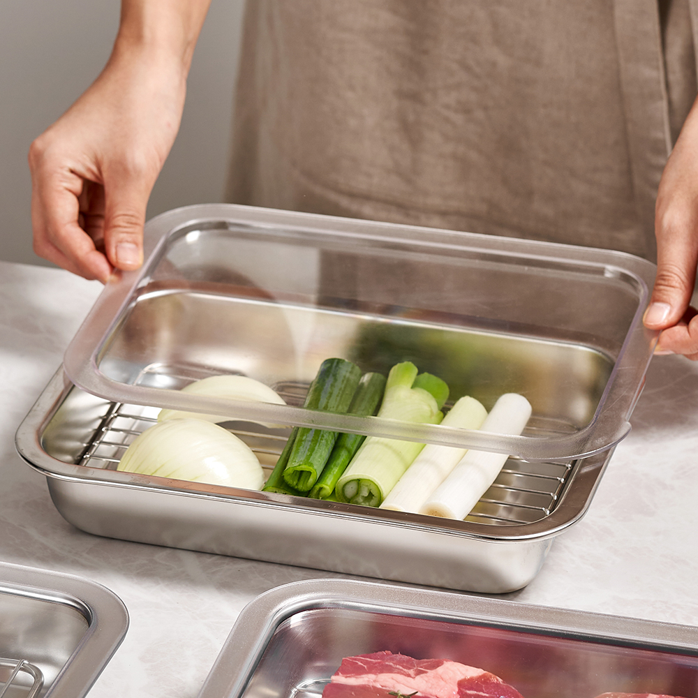 바겐슈타이거 연마제 없는 스텐 사각트레이세트 PC커버 No.01 14,600원