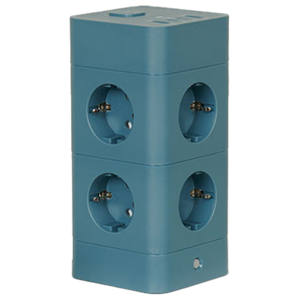 [올더아이템스] 에코너 타워 멀티탭 2단 12구 3컬러 64,000원