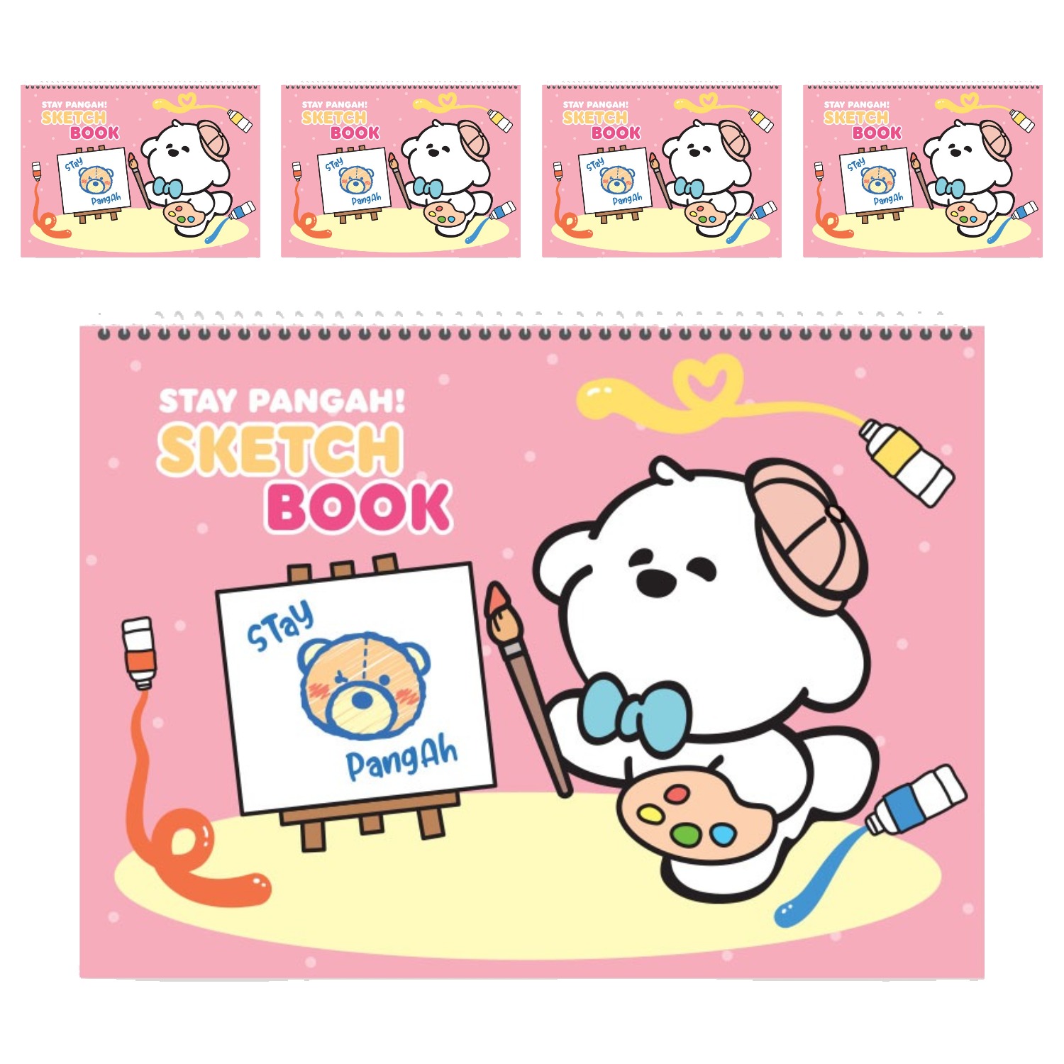 양지다이어리 여아용 기다려빵아 스케치북 1000 랜덤발송, 345*248mm, 10매, 5개 3,290원