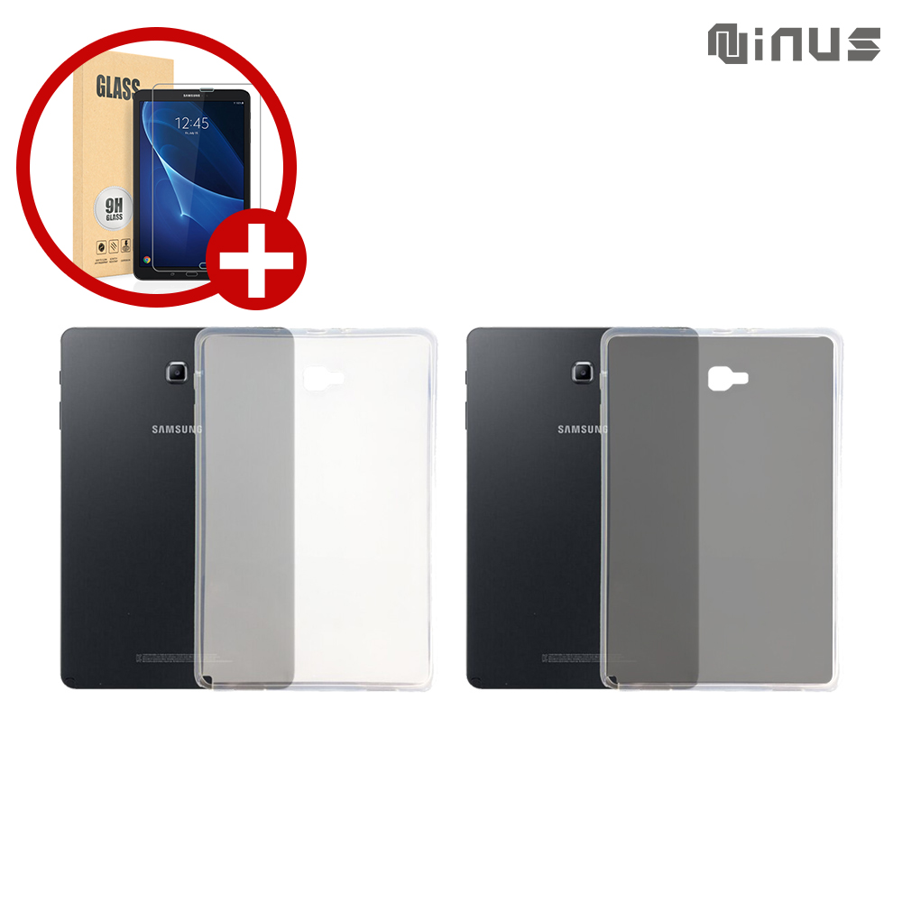 이스카이 (+강화유리 포함) 삼성 갤럭시탭 A6 s펜 10.1 태블릿 케이스 세트 SM-P580 P585, 젤리_누드화이트(+강화유리1매), 1개 11,900원