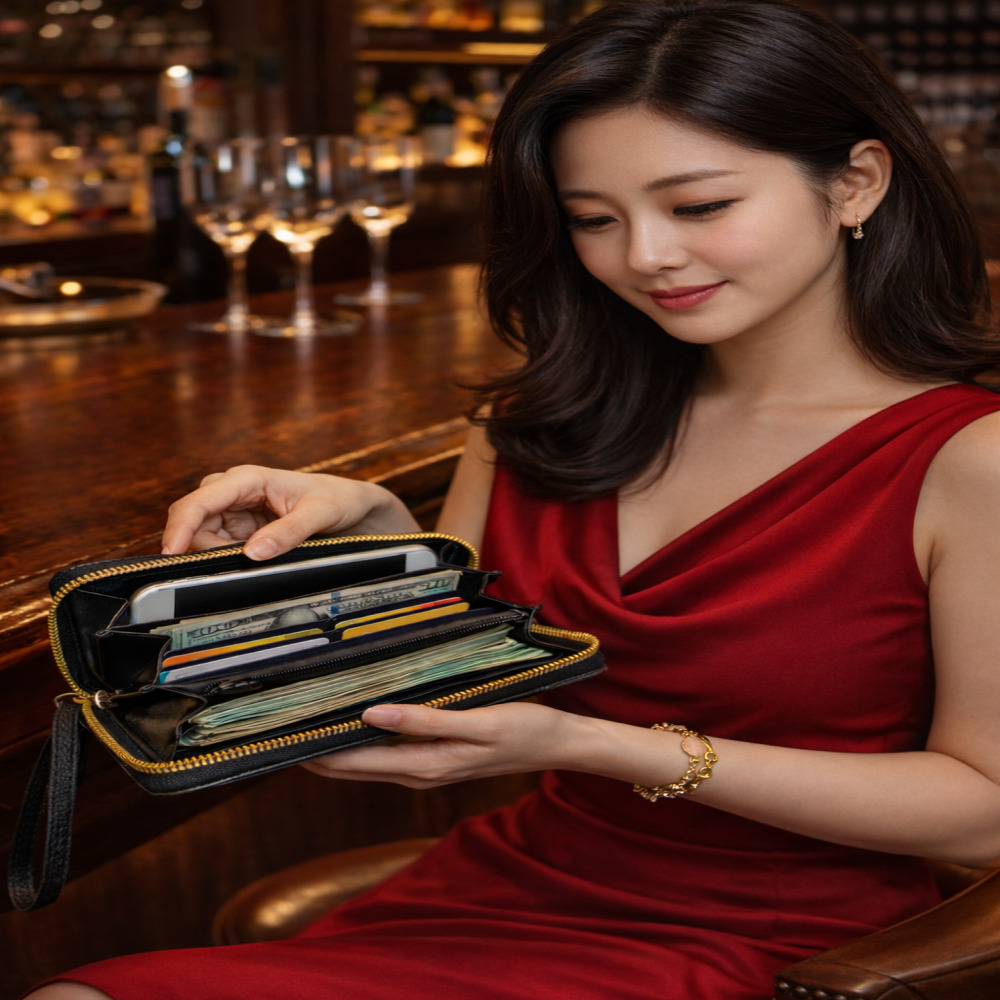 살림널스정량 은행통장지갑 가죽 케이스 16,100원