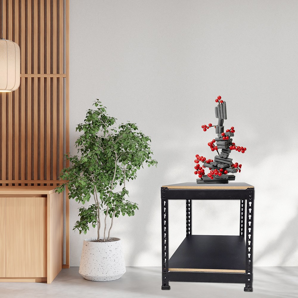 철제 45큐브 어항 선반 받침대 60cm 높이 45cm 정사각형 화이트 블랙 450X450X600 1개 50,900원