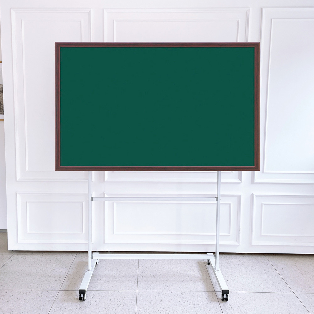 청자석 물백묵칠판(월넛우드)+스탠드 물칠판 이동식스텐드 전용 마카펜 학교 학원 강의실 - 중형, 1개 208,000원